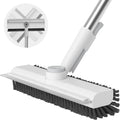 AIR U+ Floor Scrub Brush with Long Handle, 3 in 1 Floor Scrubber