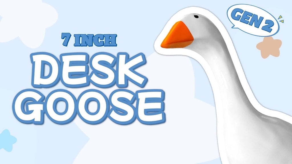 7 Inch Desk Goose Key Holder, Upgraded Magnetic Beak