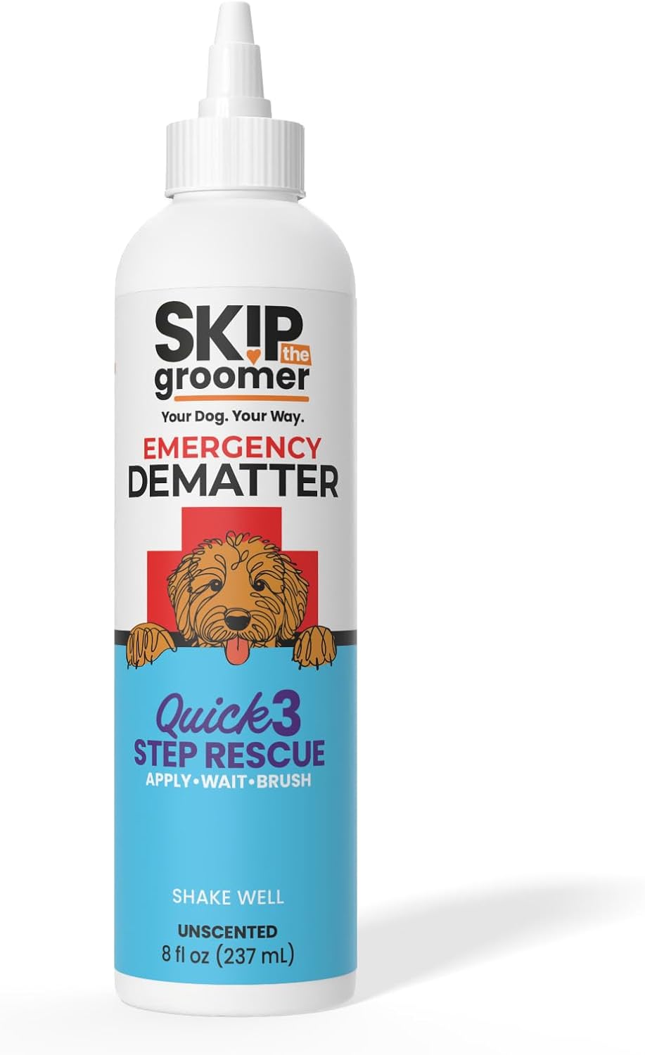 Dematting Cream for Dogs - Mat & Tangle Remover, 8 oz