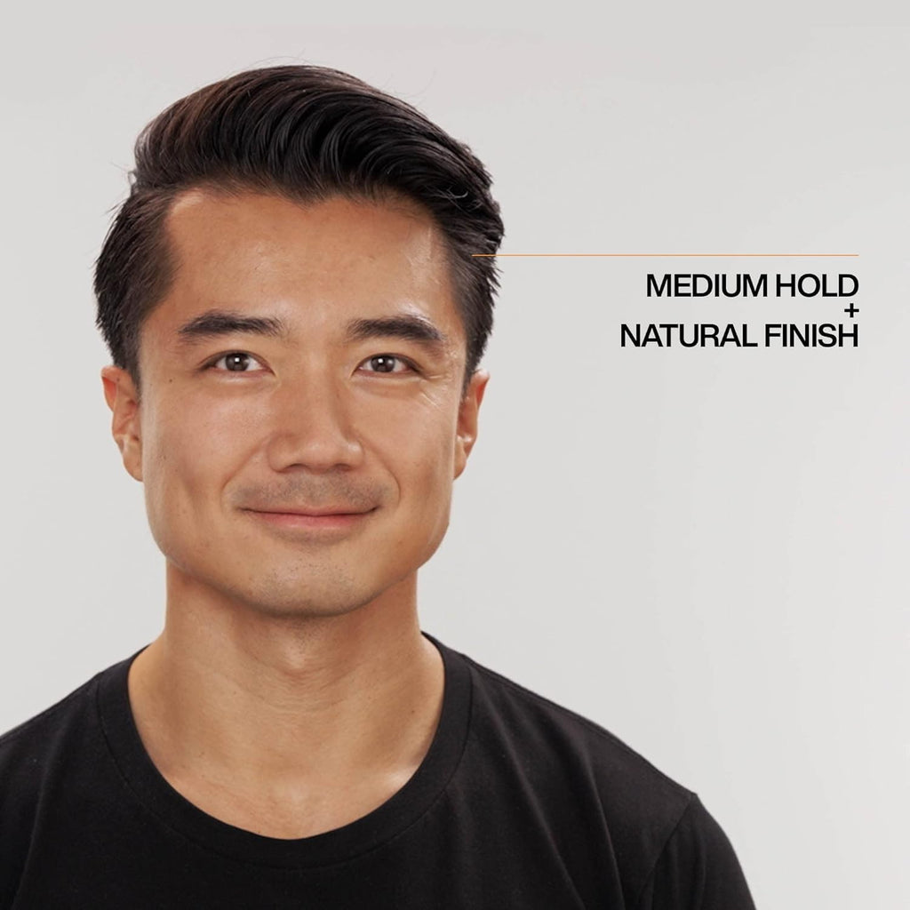 Redken Brews Cream Pomade For Men - Provides Medium Hold With Natural and Smooth Finish With Low Shine, For All Hair Types
