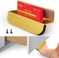 RVPEKUPE 1-Pack Under Cabinet Foot Pull for Trash Drawer, Matte Black 4"