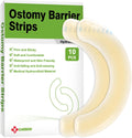 Carbou 20 Pcs Elastic Ostomy Barrier Strips, Hydrocolloid Waterproof Leak