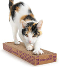 SmartyKat Super Scratcher Chaise Corrugated Cat Scratcher, Catnip Infusion Technology - Brown, One Size