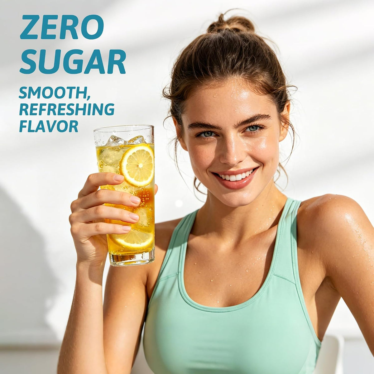 20Sticks Sugar Free Electrolyte Powder Packets 8 Flavors Liquid Daily IV Hydration Drink Mix with Minerals & Vitamins – High Sodium, Zero Sugar Electrolytes Formula for Fast Rehydration
