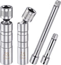 SARDVISA 14mm & 16mm Spark Plug Socket Set for 9/16" & 5/8" Spark Plugs