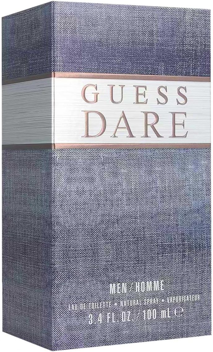 GUESS Dare Eau De Toilette for Men, 3.4 Ounce, NS