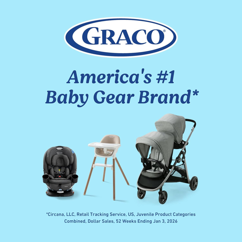 Graco® Gomax Frame Stroller, Accepts All Graco® Infant Car Seats, Backpack Style Lightweight Travel Stroller Frame