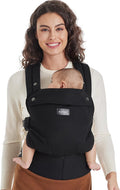 Momcozy PureHug Baby Carrier - Ergonomic, Cozy and Lightweight for 7-45 lbs