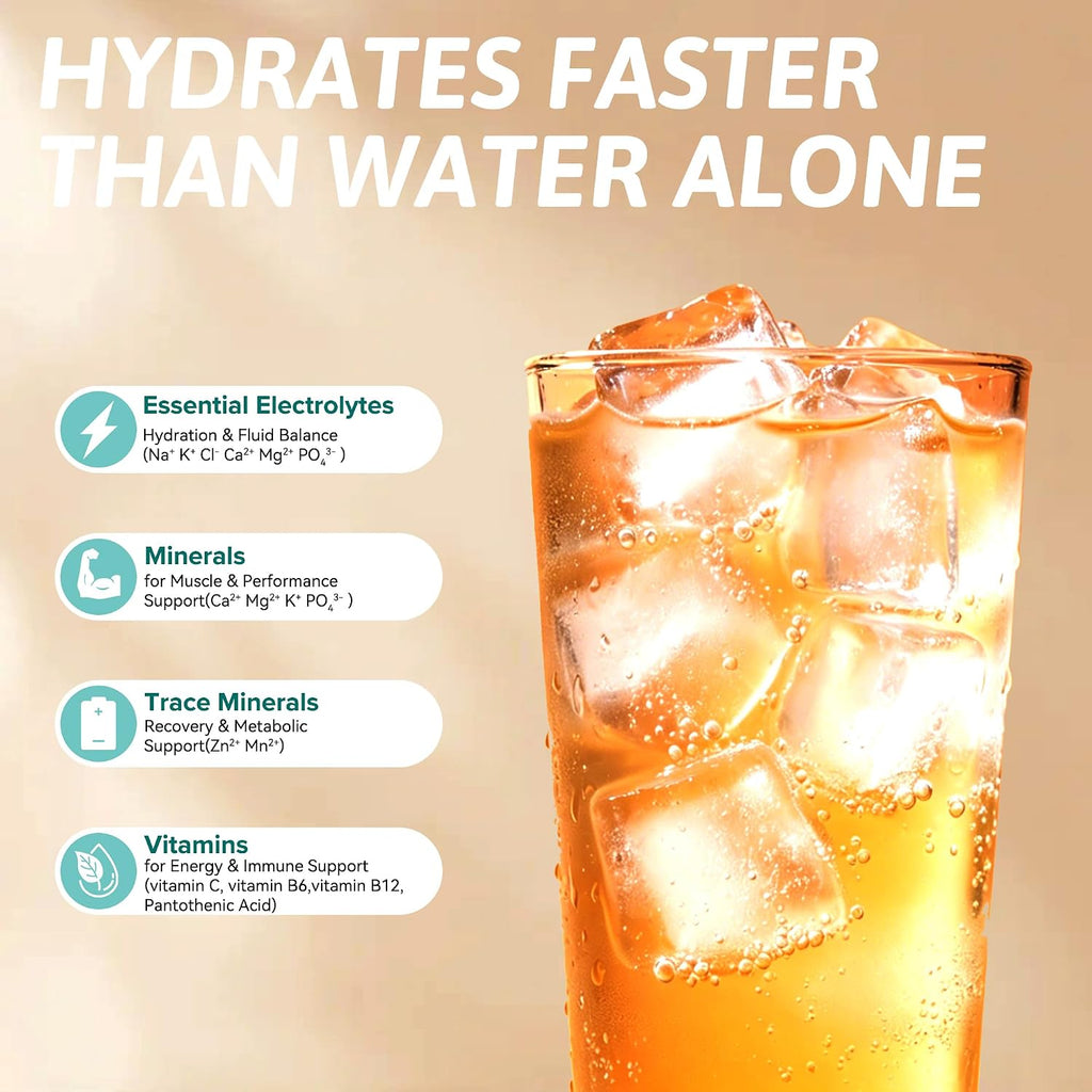 20Sticks Sugar Free Electrolyte Powder Packets 8 Flavors Liquid Daily IV Hydration Drink Mix with Minerals & Vitamins – High Sodium, Zero Sugar Electrolytes Formula for Fast Rehydration