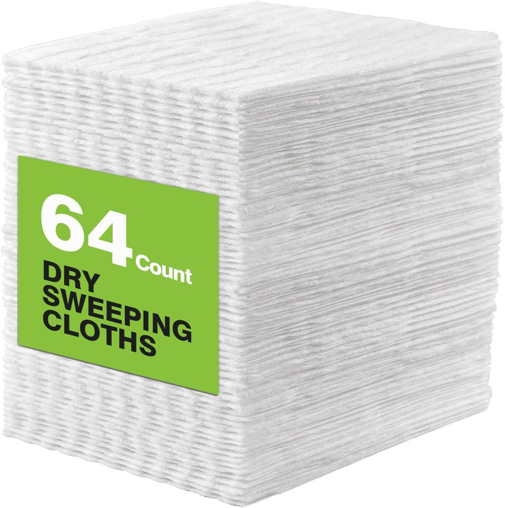 HOMEXCEL Dry Sweeping Cloths for Swiffer Sweeper 64 Count Disposable
