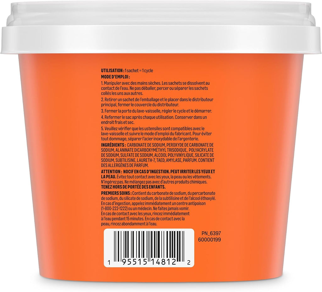 Amazon Basics Dishwasher Detergent Pacs, Fresh Scent, 78 Count