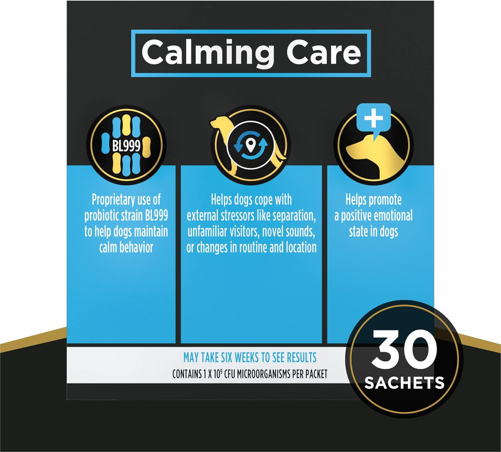 Pro Plan Veterinary Supplements Calming Care Dog Supplements - Supports Dogs with Everyday Stress, Anxious Behaviors
