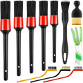 REGUICORP 13PCS Car Detailing Brush Set, Car Detailing Brush Kit, Ultra No Soft Scratch Detailing Brush, Car Cleaning Brushes for Interior or Exterior - Professional Dusting Cleaning Supplies