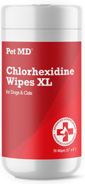 Pet MD XL Topical Wipes with Aloe for Dogs and Cats - 70ct