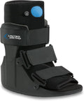 United Ortho USA14115 Short Air Cam Walker Fracture Boot, Medium, Black