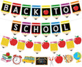 Back to School Decorations Reusable Pre-Assembled Back to School Banner