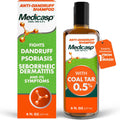 Medicasp Coal Tar Anti-Dandruff Shampoo, Flakes Shampoo, 6 fl oz