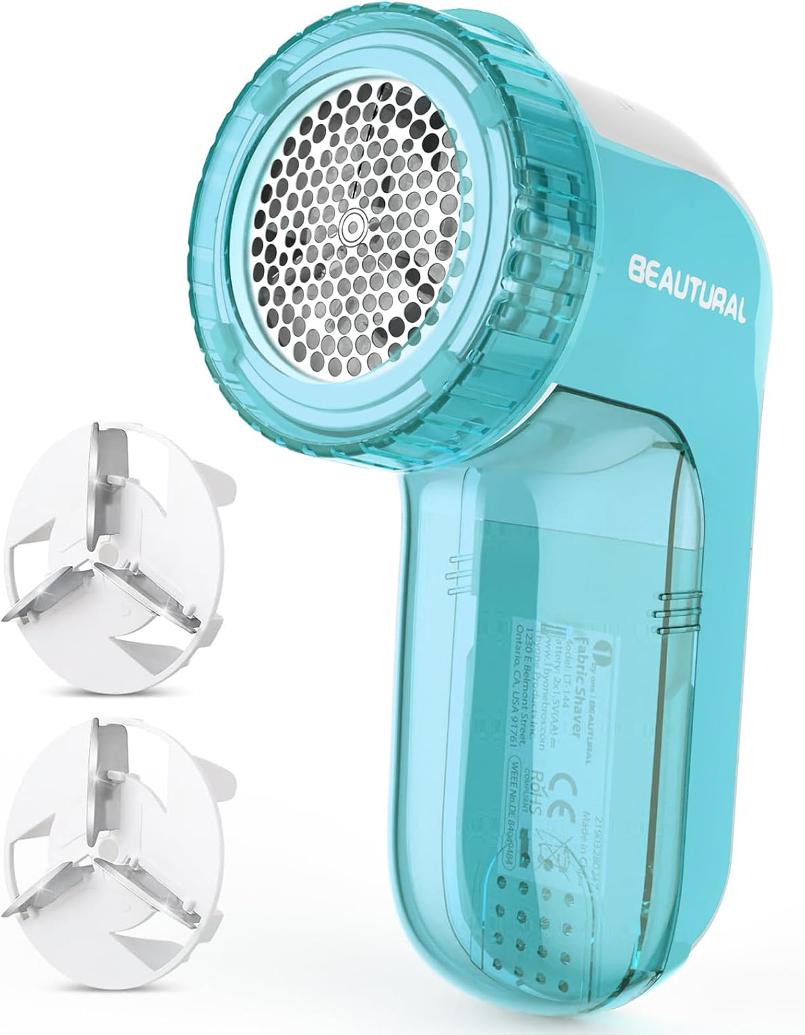 BEAUTURAL Fabric Shaver and Lint Remover, Portable Sweater Defuzzer