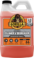GORILLA Concrete Cleaner and Degreaser, Heavy Duty Concentrated, 64 Fl Oz