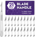 YixangDD 10 PCS Scalpel Blades with #11 Scalpels Surgical Blades