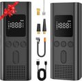 Tire Inflator Portable Air Compressor, Bike Pump with Auto Shut-Off