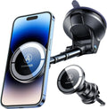 VANMASS for MagSafe Car Holder [Dash+Windshield+Vent] Magnetic Phone Mount