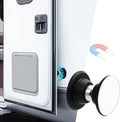 Acostop RV Magnetic Door Catch with Adhesives Screws, 1 Pack