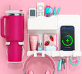 Bedside Wall Shelf for Teen Girls Dorm Room Essentials Bunk Bed Stuff