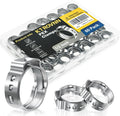 1/2 Inch PEX Crimp Rings 120 Pack for PEX Fittings Plumbing