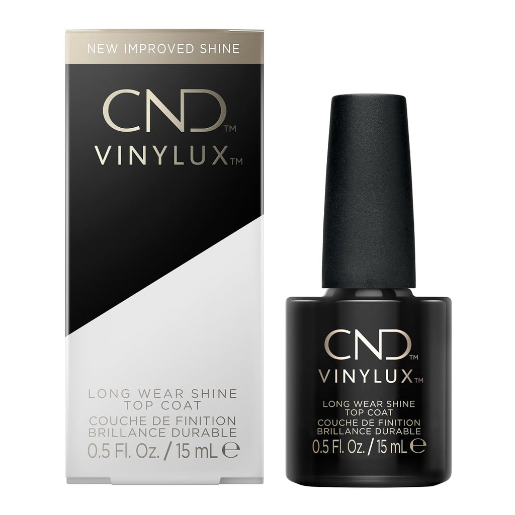 CND Vinylux Longwear Shine Top Coat Nail Polish, 0.5 fl oz