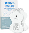 Omron Long Life Pads for TENS Unit Muscle Stimulator - Standard