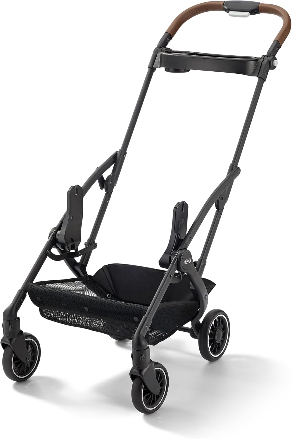 Graco® Gomax Frame Stroller, Accepts All Graco® Infant Car Seats, Backpack Style Lightweight Travel Stroller Frame