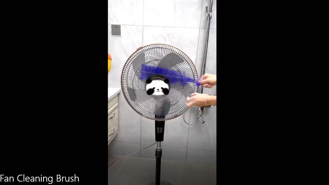 2 Pcs Fan Cleaning Brush, Bendable Micorfiber Crevice Duster Cleaner