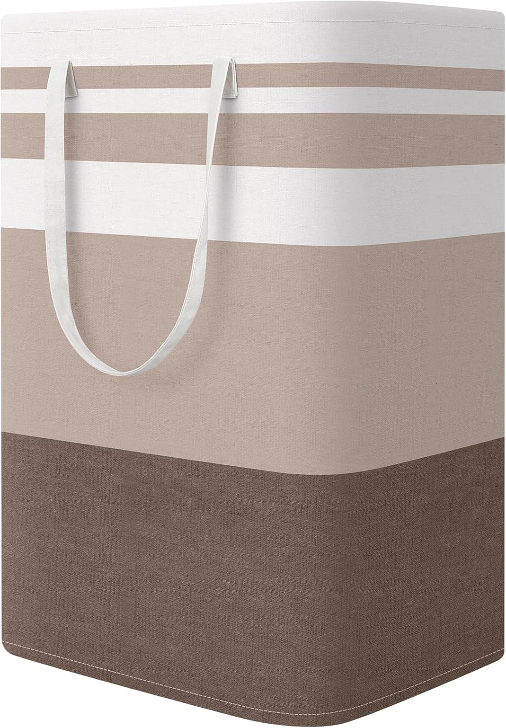 StorageRight Laundry Basket Hamper, 75L Collapsible Clothes Storage, Grey