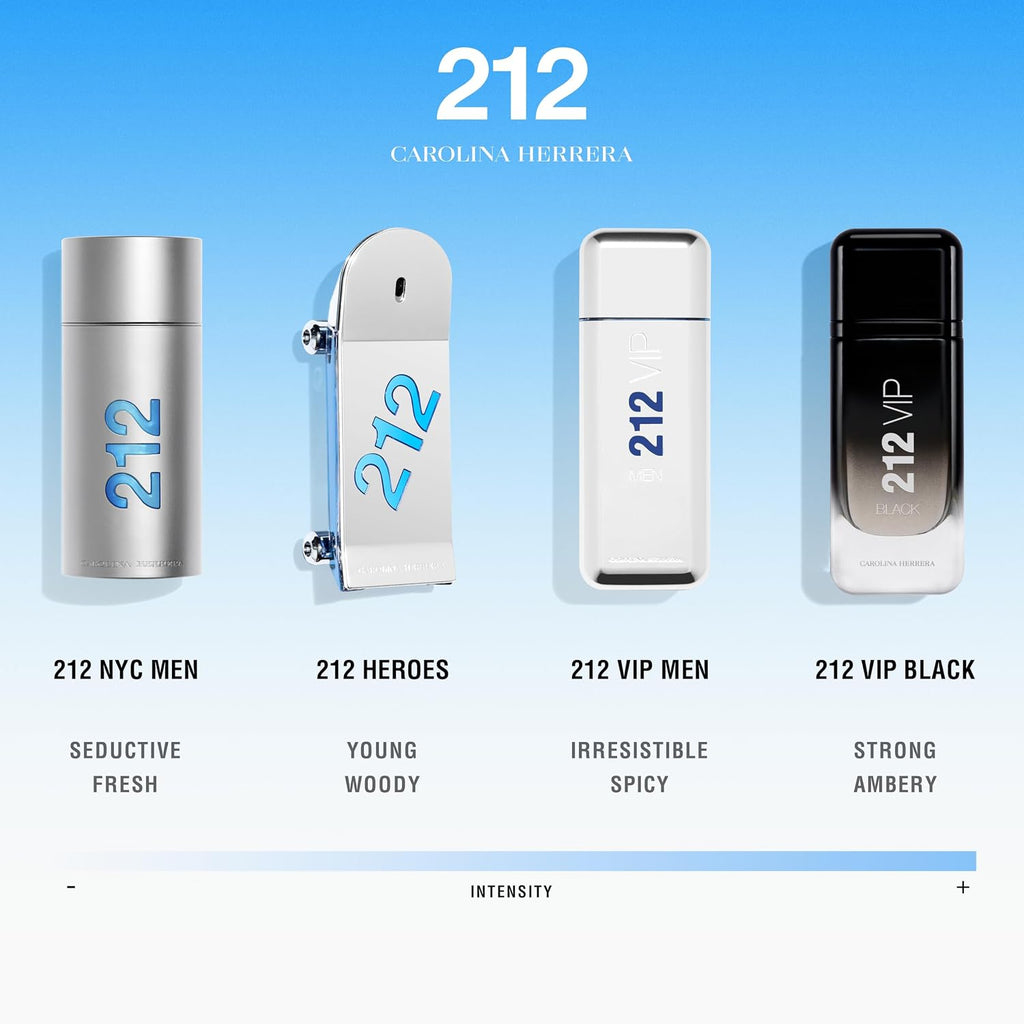 Carolina Herrera 212 By Carolina Herrera For Men. Eau De Toilette Spray, 3.4 Fl. Oz