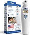 Exergen TAT-2000C+ Temporal Artery Thermometer, White, 9V Included