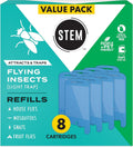 STEM Flying Insect Indoor Trap, UV Light Plug-In, 1 Device + 3 Cartridge