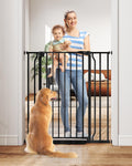 Baby Gate Auto Close, 29"-40" Dog Gate Indoor for Stairs & Doorways