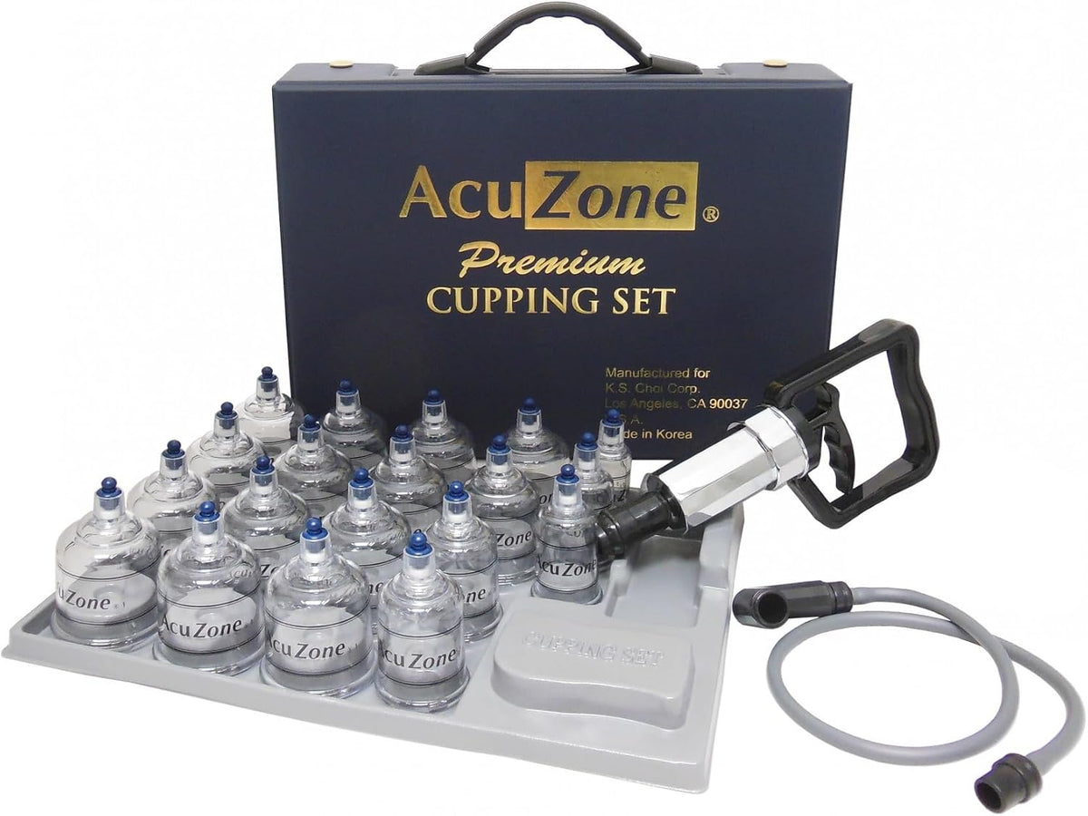 KS Premium Quality Cupping Set w/ 19 Cups - BEST CUPPING SET IN KOREA