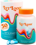 Let Loose Daily Constipation Relief Pills, Debloating for Women (30 Count)