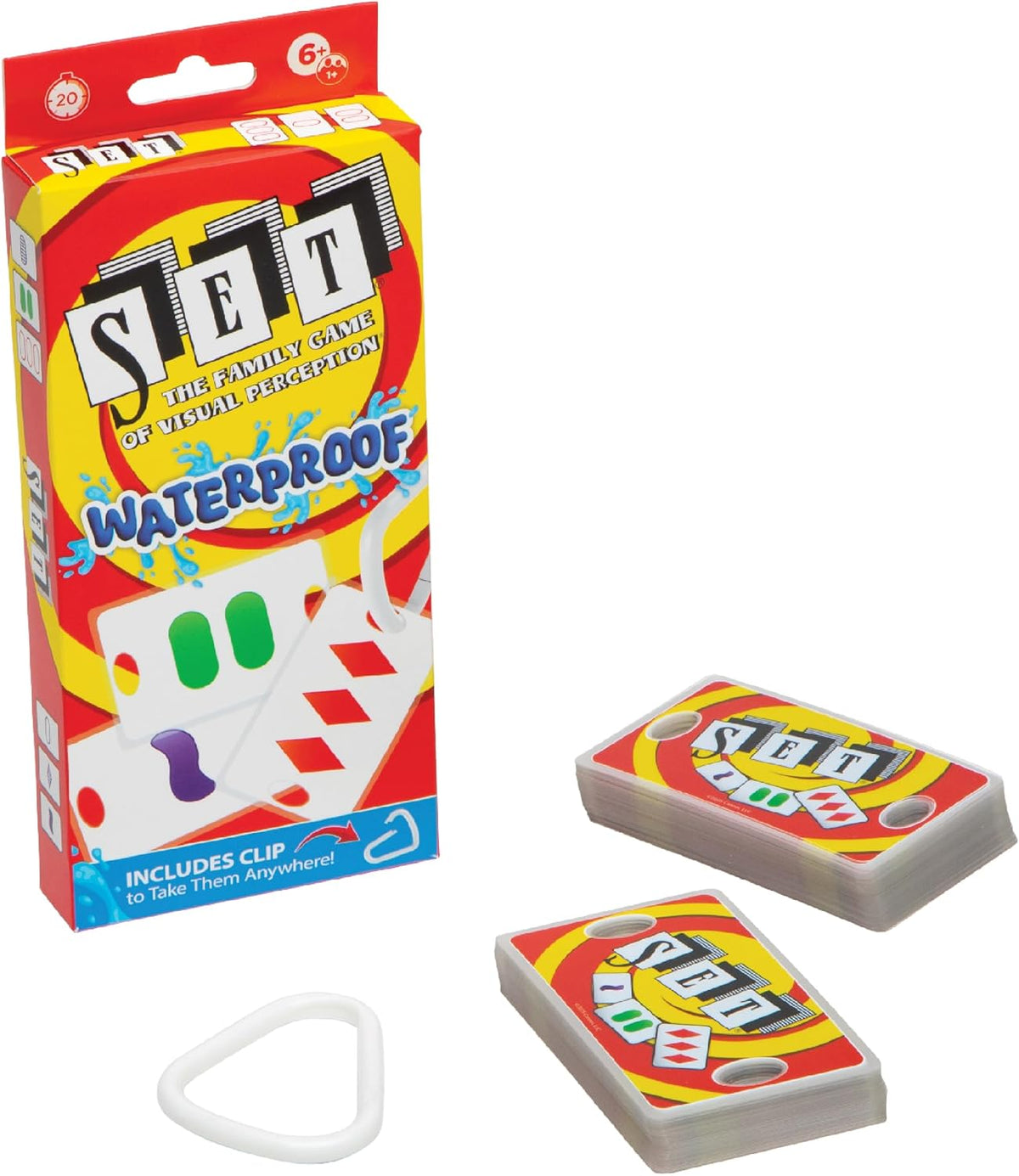 Five Crowns Waterproof Rummy Style Card Game for Kids, Family Game Night