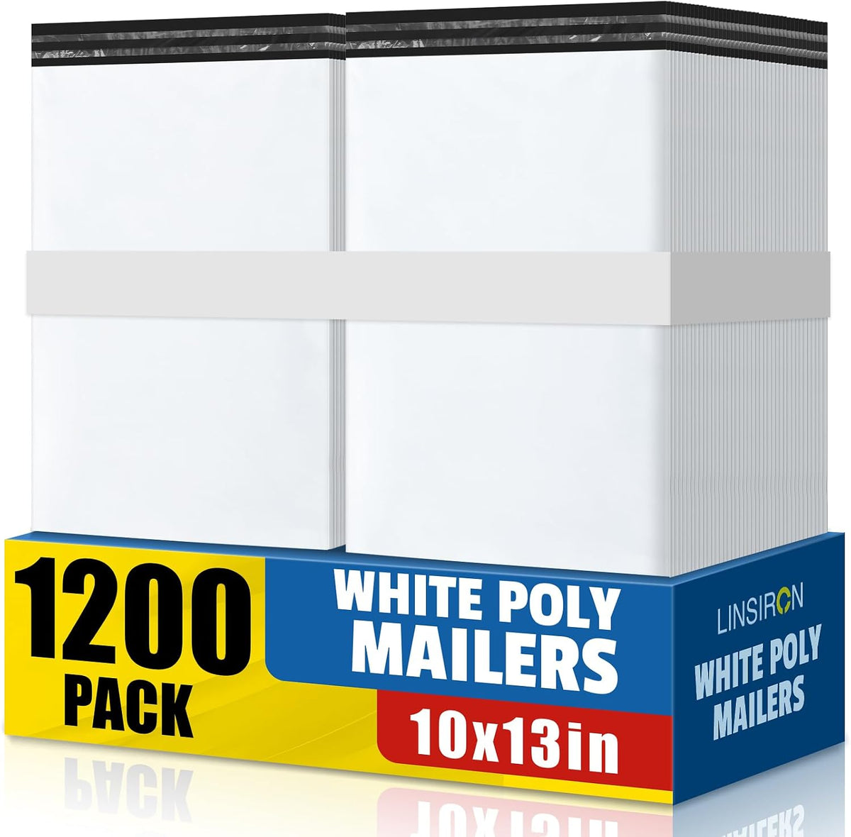 Poly Mailers 10x13 Inch 50 Pcs, Large Shipping Bags for Clothing