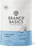 Branch Basics Dishwasher Tablets - 60 Ct | Plastic-Free Dishwasher Pods