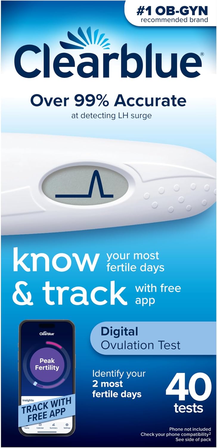 Clearblue Digital Ovulation Test, 10 Count