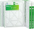 TRIGHTFILTERS 12x12x1 Air Filter 6 Pack, MERV 8 Pleated Home HVAC AC Filter