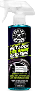 Chemical Guys, Galactic Black Wet Look Tire Shine Spray, High Gloss, 16 oz
