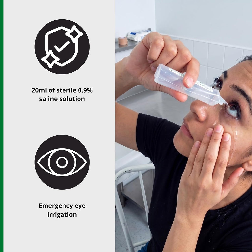 HypaClens Saline Eye Wash Pods, (Pack of 25)