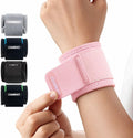 CAMBIVO 2 Pack Wrist Brace for Carpal Tunnel with wraps, Black
