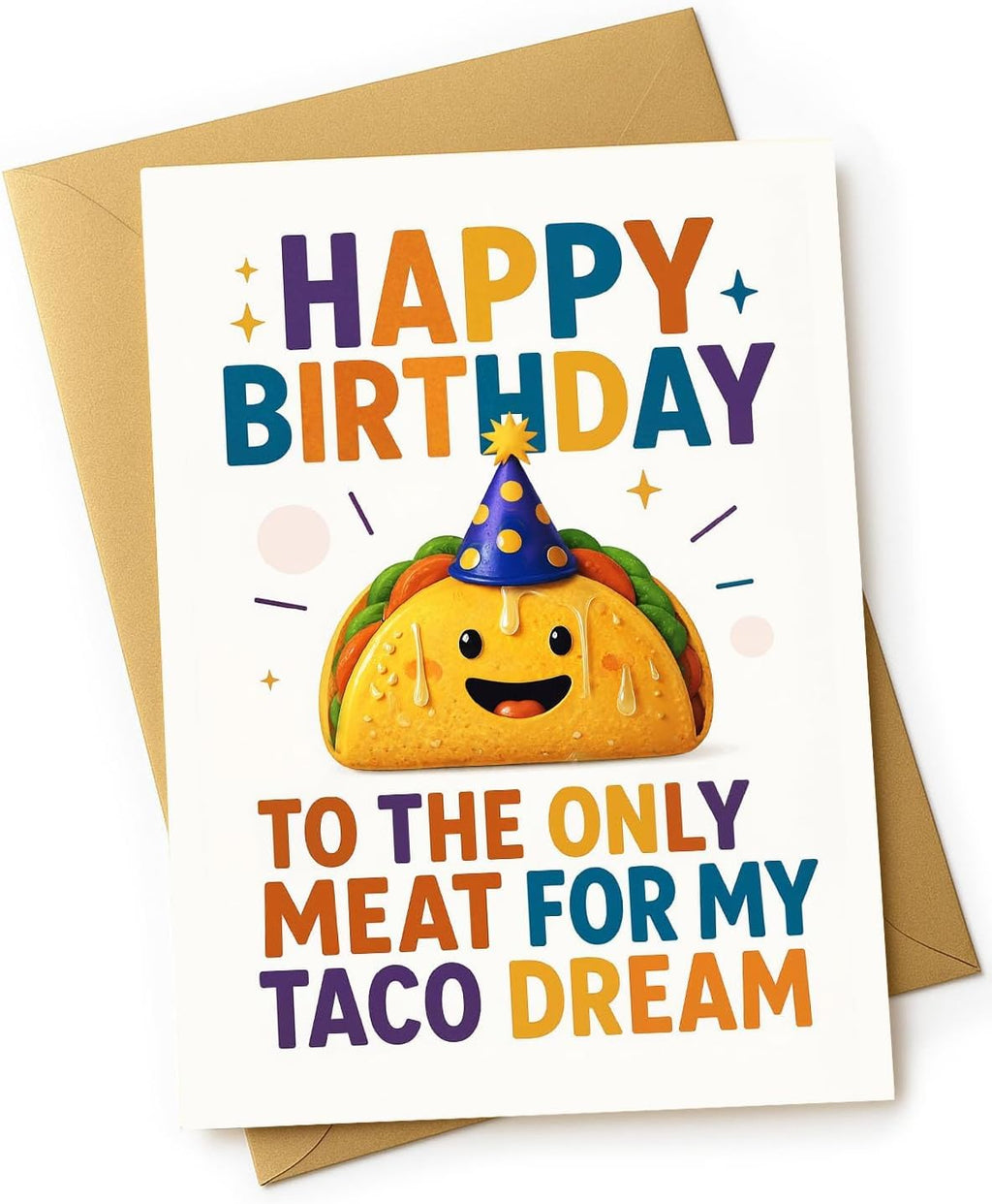 Funny Birthday Card For Husband - Unique Decorations For Men, Husband & Boyfriend - Happy Birthday Cards