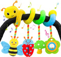 Spiral Car Seat Toys for Babies 0-12 Months